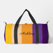 Customized Name Colourful Stylish Modern Elegant  Plunjezak (Voorkant)