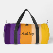 Customized Name Colourful Stylish Modern Elegant  Plunjezak (Achterkant)