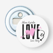 Customized Name Love Bottle Opener (Voorkant)