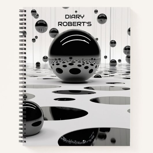 Customized notebook - Shapes notebook - Customized Notitieboek (Voorkant)