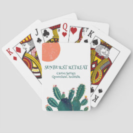 Customized Personalized Airbnb Playing Cards Pokerkaarten