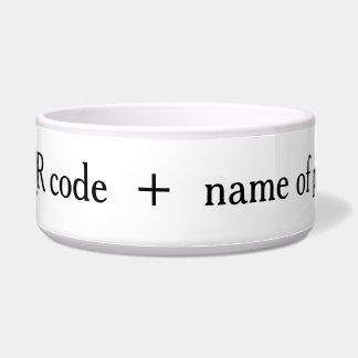 customized pet collar  voerbakje