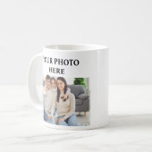 Customized photo mug for dad, personalized photo  koffiemok (Voorkant links)