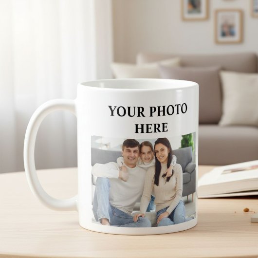 Customized photo mug for dad, personalized photo  koffiemok