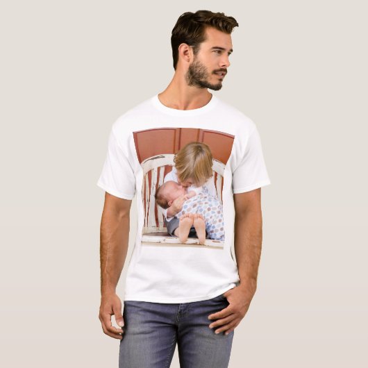 Customized Photo Personalized  T-shirt (Voorkant volledig)