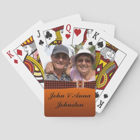 Customized Photo Playing Cards Speelkaarten (Achterkant)