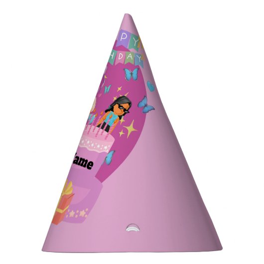 Customized PKXD Style Happy Birthday  Feesthoedjes (Rechts)