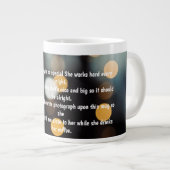 Customized Poem on Birthday Mug Grote Koffiekop (Voorkant rechts)