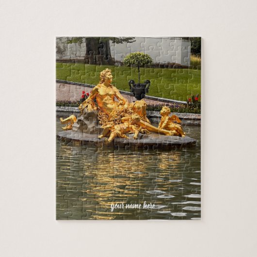 Customized Puzzle Linderhof Palace, Germany Legpuzzel (Verticaal)