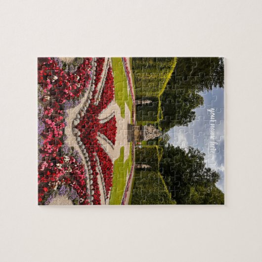 Customized Puzzle of Linderhof Palace, Germany Legpuzzel (Horizontaal)