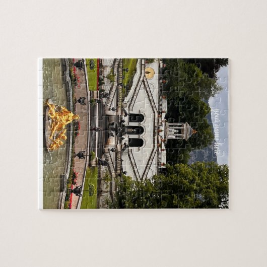 customized Puzzle of Linderhof Palace, Germany Legpuzzel (Horizontaal)