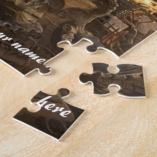 Customized Puzzle of Ponte Vecchio Bridge Florence Legpuzzel (Zijkant)