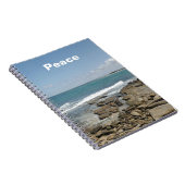 Customized Rocky Beach Notebook Notitieboek (Rechterzijde)