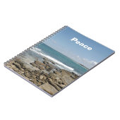 Customized Rocky Beach Notebook Notitieboek (Linkerzijde)