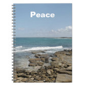 Customized Rocky Beach Notebook Notitieboek (Voorkant)