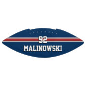 Customized Team Colors with Your Name & Number American Football (Paneel)