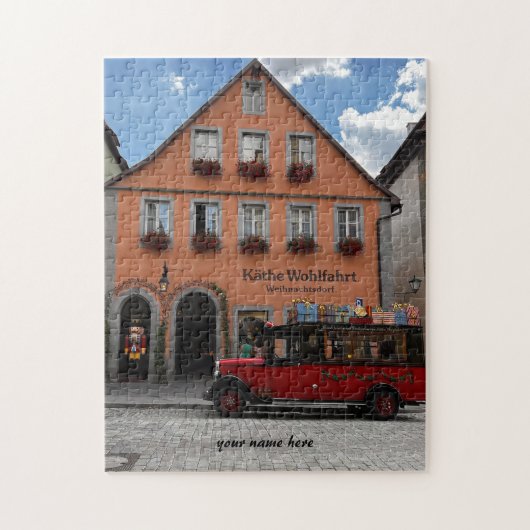 Customized travel Puzzle of Germany Legpuzzel (Verticaal)