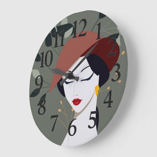 Customized wall clock for home grote klok (Hoek)