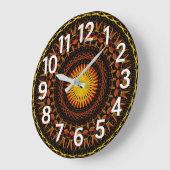 Customized Wall clock Grote Klok (Hoek)