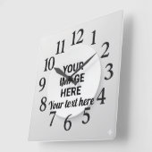 Customized Wall Clock Vierkante Klok (Hoek)