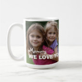 Customized with 2 and text koffiemok (Links)