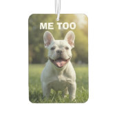 Customized with 2 and text luchtverfrisser (Achterkant)