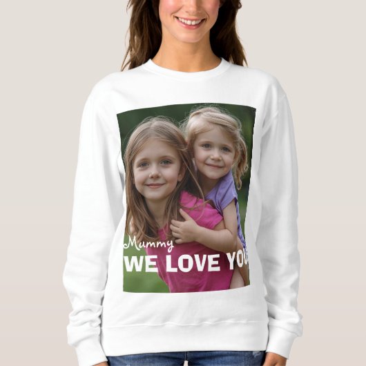 Customized with 2 and text trui (Voorkant)