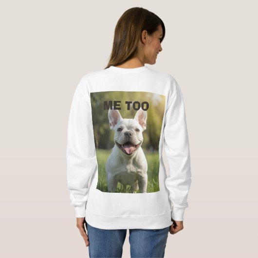 Customized with 2 and text trui (Achterkant volledig)