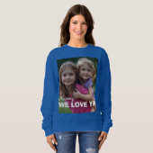 Customized with 2 and text trui (Voorkant volledig)