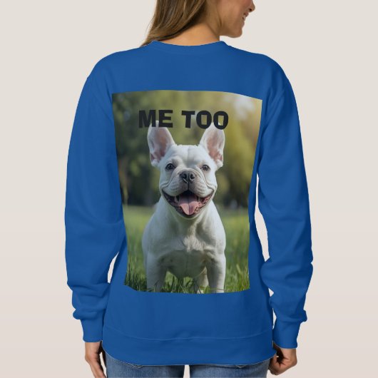 Customized with 2 and text trui (Achterkant)