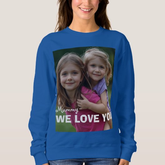 Customized with 2 and text trui (Voorkant)