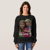 Customized with 2 and text trui (Voorkant volledig)