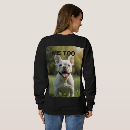 Customized with 2 and text trui (Achterkant volledig)