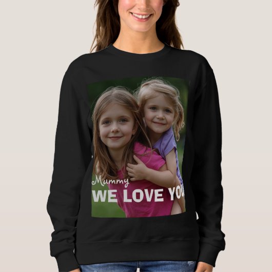 Customized with 2 and text trui (Voorkant)