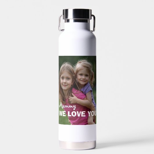 Customized with 2 and text waterfles (Voorkant)
