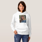 Customized with two photos hoodie (Voorkant volledig)