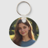 Customized with two photos sleutelhanger (Voorkant)