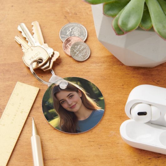 Customized with two photos sleutelhanger (Bureau)