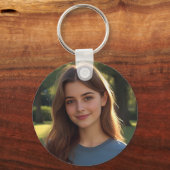 Customized with two photos sleutelhanger (Voorkant)