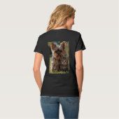 Customized with two photos t-shirt (Achterkant volledig)