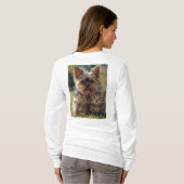 Customized with two photos t-shirt (Achterkant volledig)
