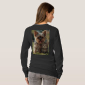 Customized with two photos t-shirt (Achterkant volledig)