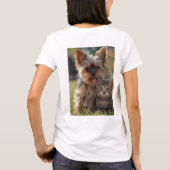 Customized with two photos t-shirt (Achterkant)