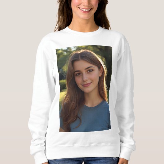 Customized with two photos trui (Voorkant)