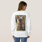 Customized with two photos trui (Achterkant volledig)