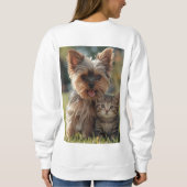 Customized with two photos trui (Achterkant)