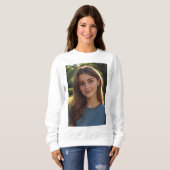 Customized with two photos trui (Voorkant volledig)