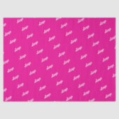 Customized Your Own Logo Stylish Modern Minimal Tissuepapier (Voorkant)