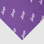 Customized Your Own Logo Stylish Modern Minimal Tissuepapier (Detail)