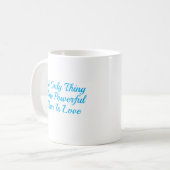 Customized Your Own Quotes Stylish Modern Minimal  Koffiemok (Voorkant links)